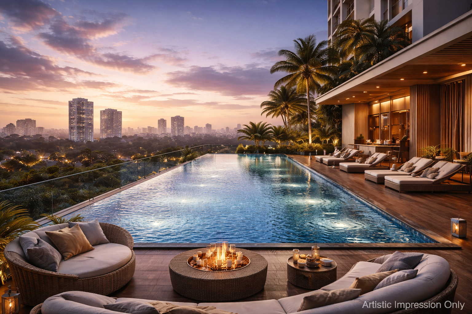 Codename King Life Rooftop Infinity Pool